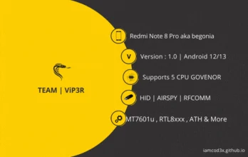 Redmi Note 8 Pro — original ViP3R device artwork