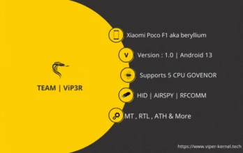 Xiaomi POCO F1 — original ViP3R device artwork