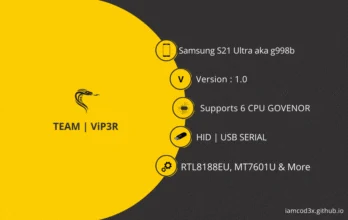 Samsung Galaxy S21 Ultra — original ViP3R device artwork