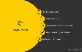 Redmi 8 — original ViP3R device artwork