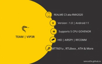 Realme C3 — original ViP3R device artwork