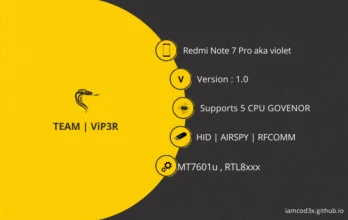 Redmi Note 7 Pro — original ViP3R device artwork